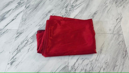 Red Satin - 1 Yard
