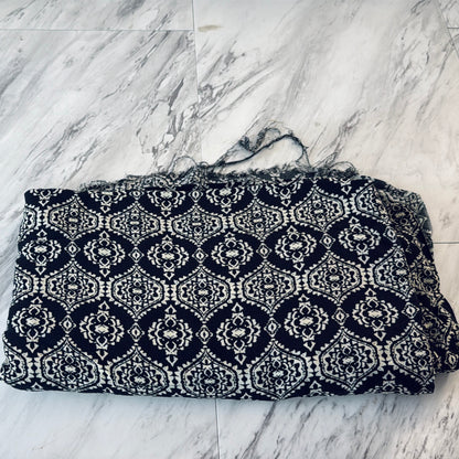 Black & White Rayon Blend - 3.5 Yards