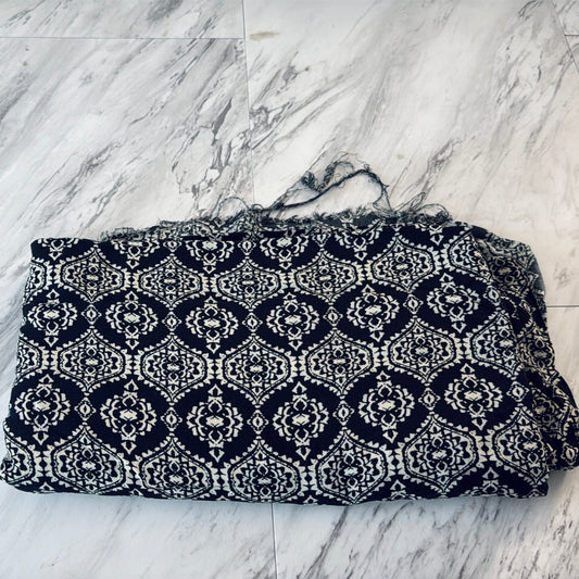 Black & White Rayon Blend - 3.5 Yards