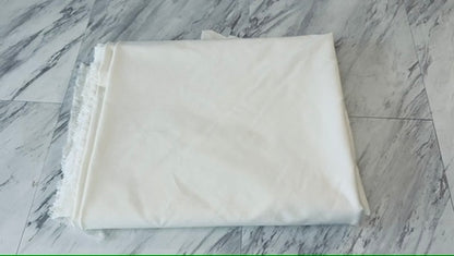 White Bengaline Suiting - 3 Yards