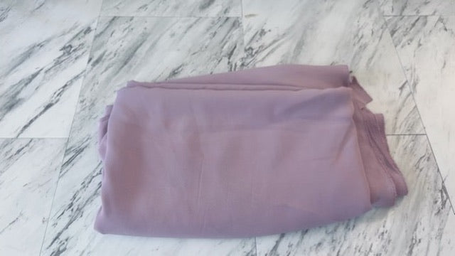 Lilac Polyester "Twill" - 4 1/2 Yards