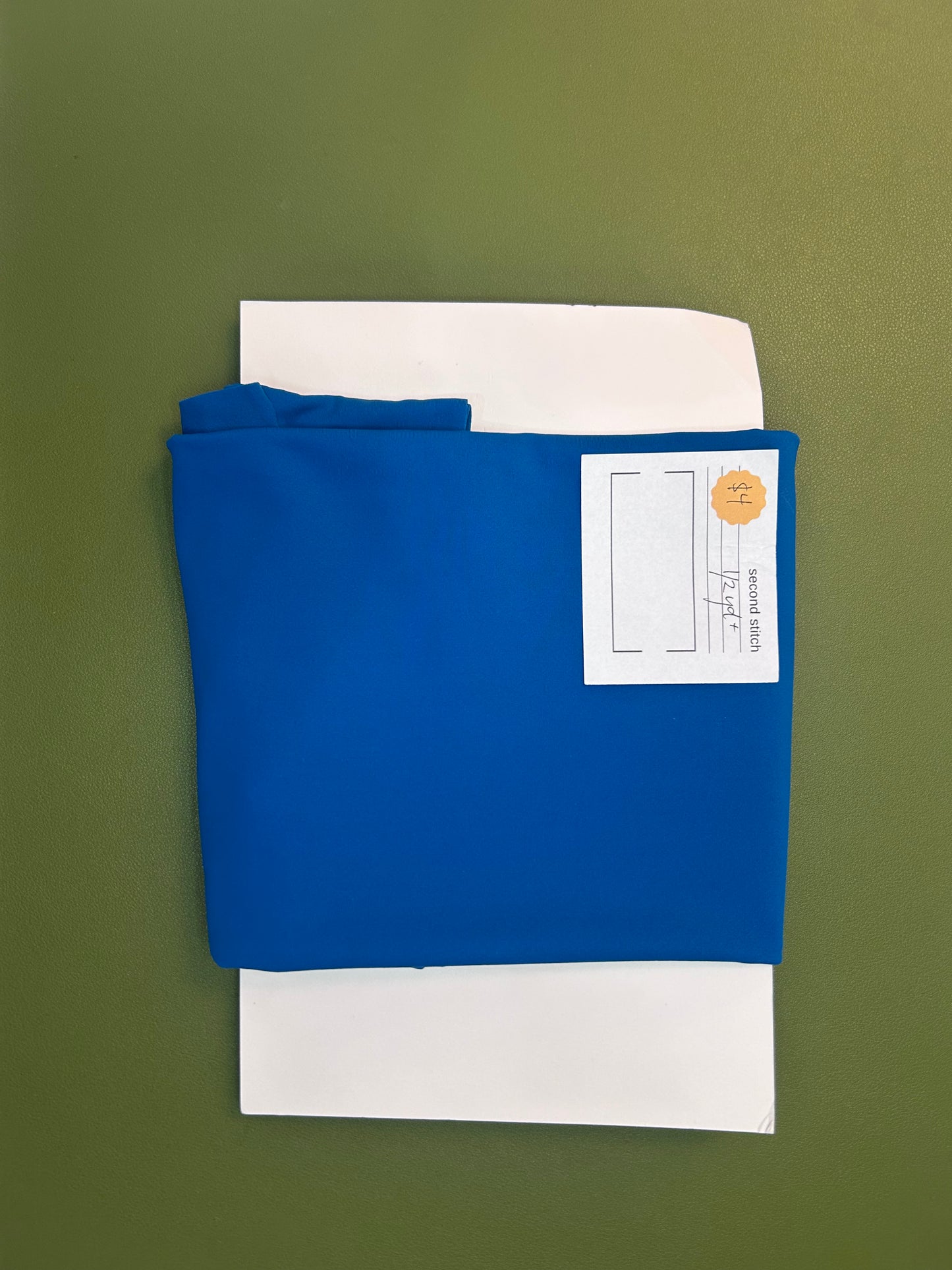 Royal Blue Fabric - 1/2 Yard