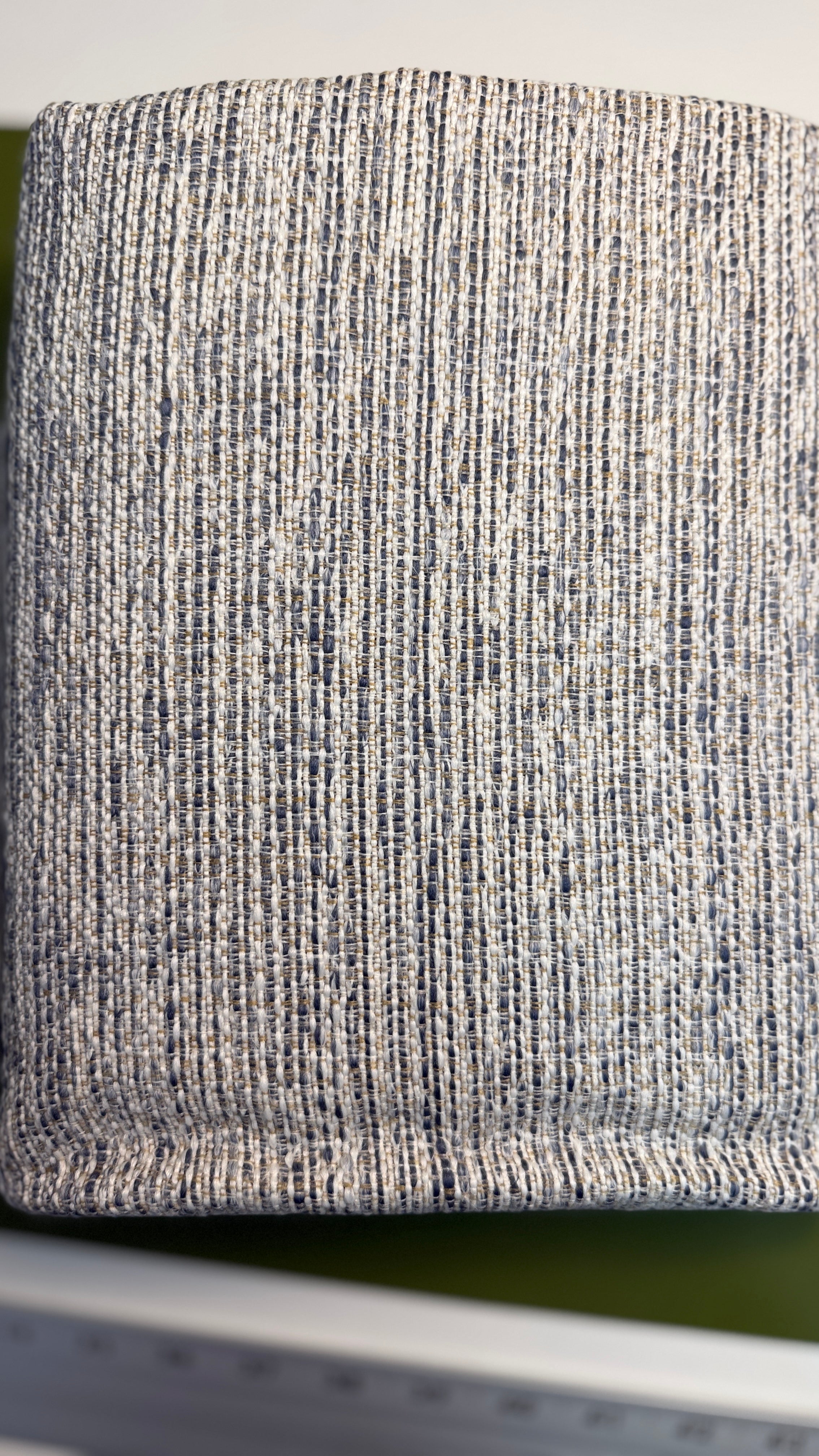 Gray & White Fabric - 1 1/2 Yard