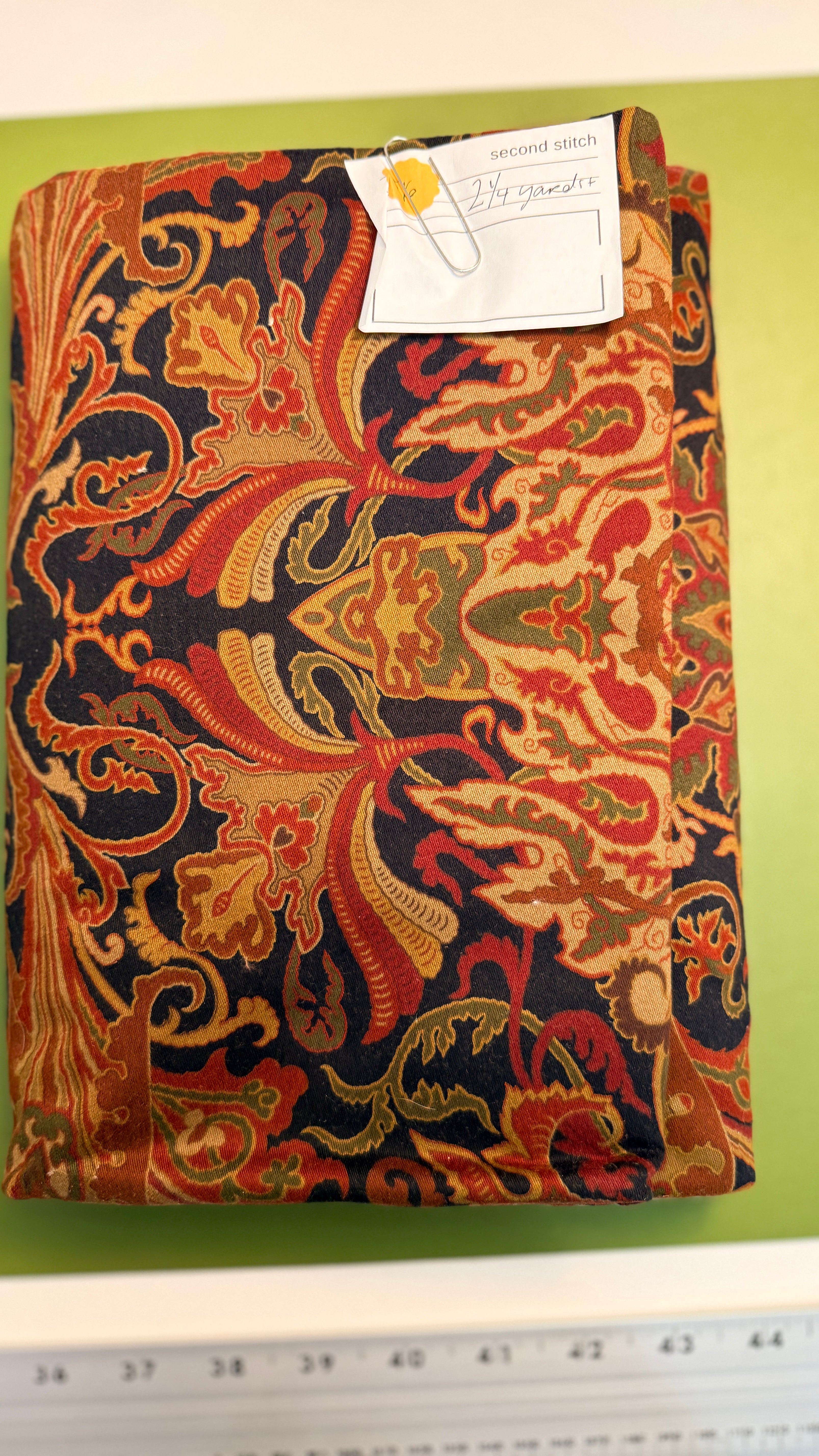 Ralph Lauren "Lakota Paisley" cotton - 2 1/4 Yards