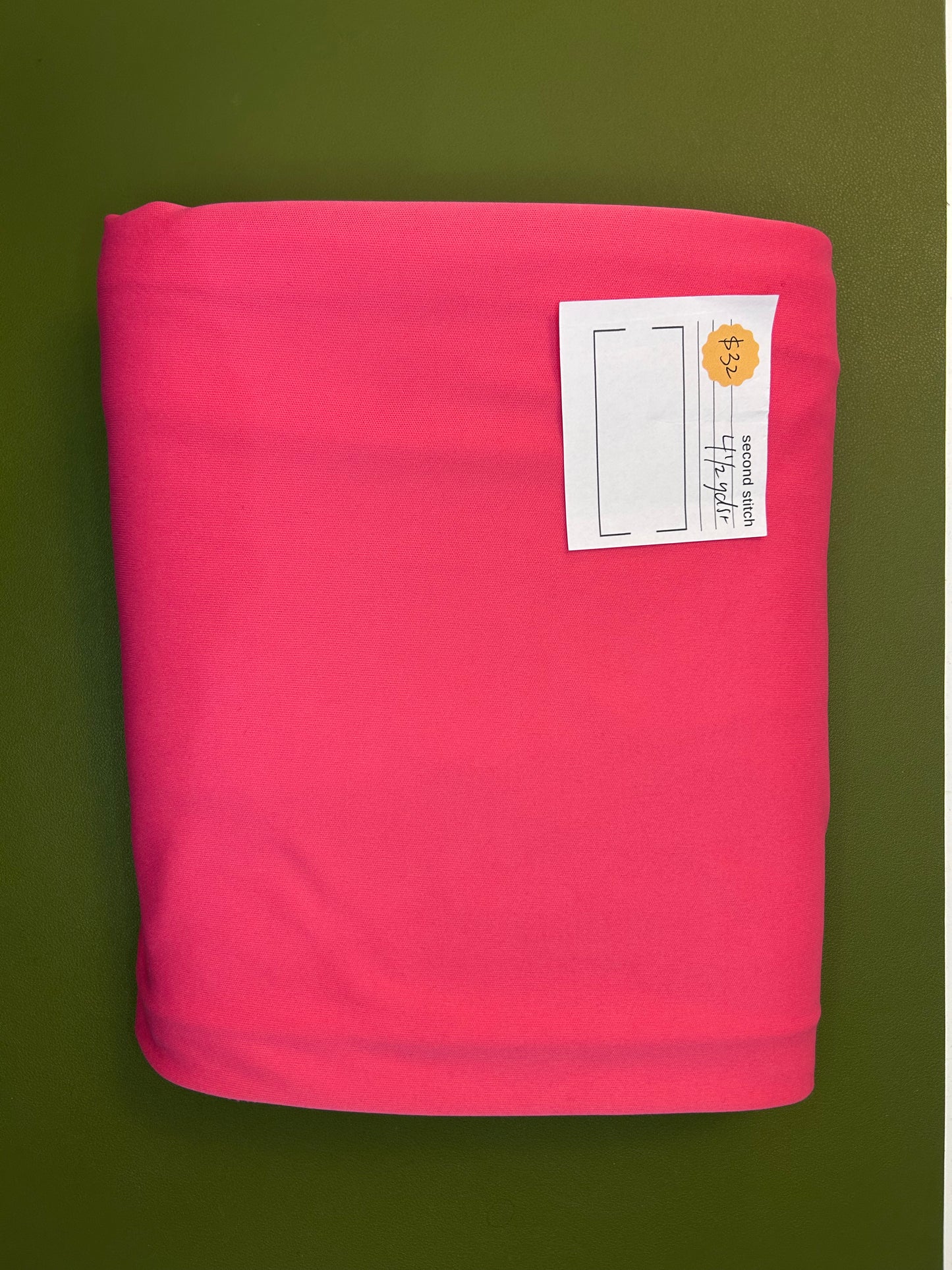 Pink Stretch Knit - 4.5 Yards