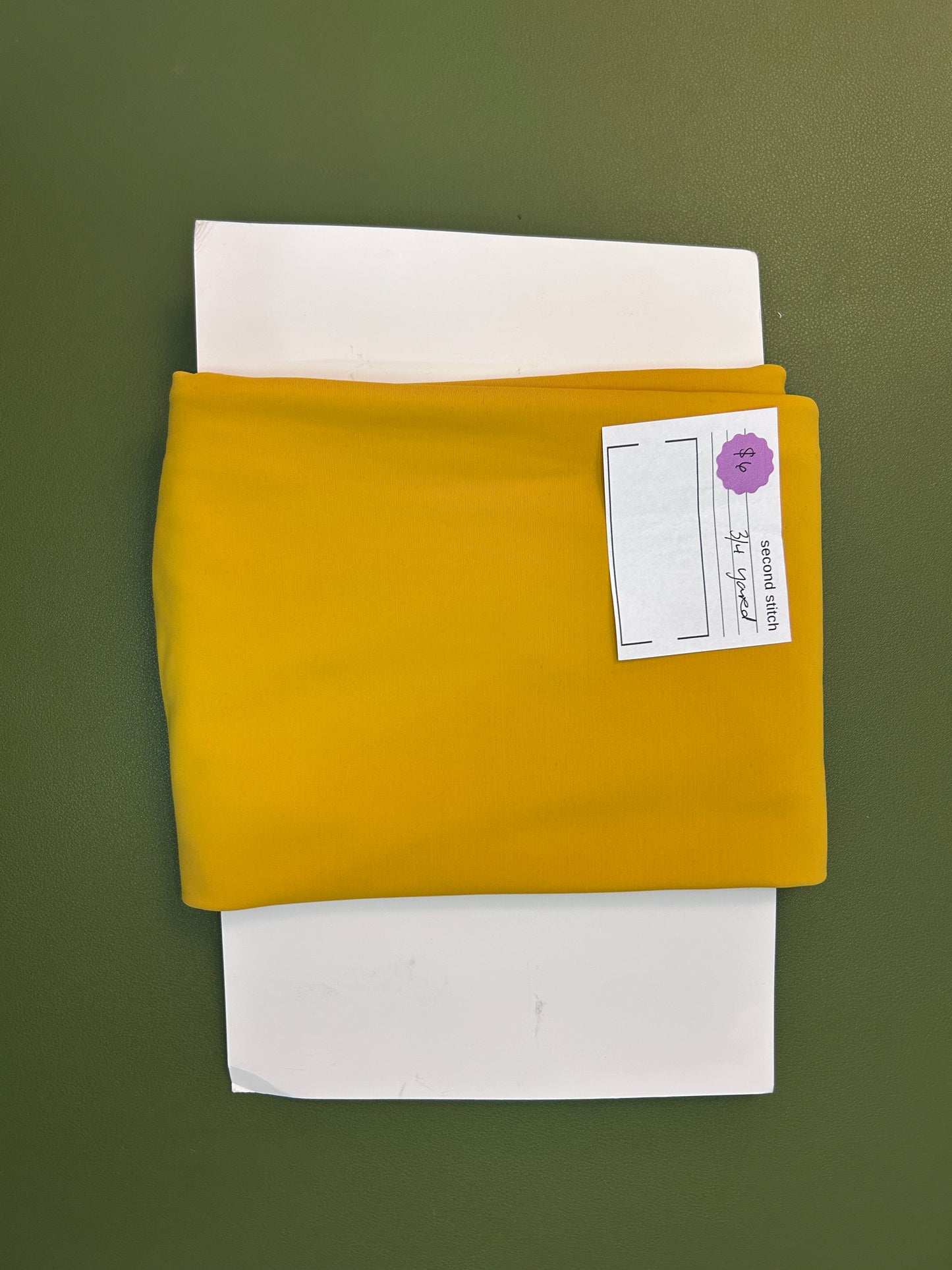 Marigold Yellow Fabric - 3/4 Yard